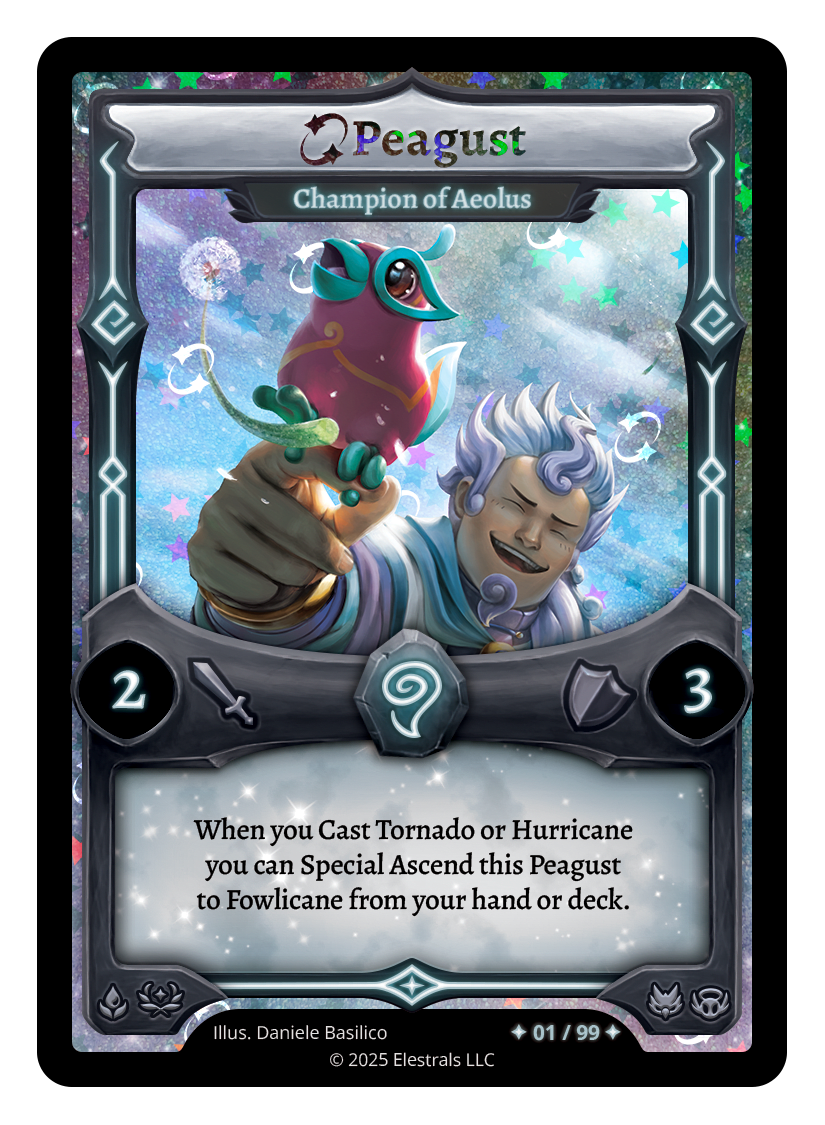 Peagust - Champion of Aeolus - XX/99